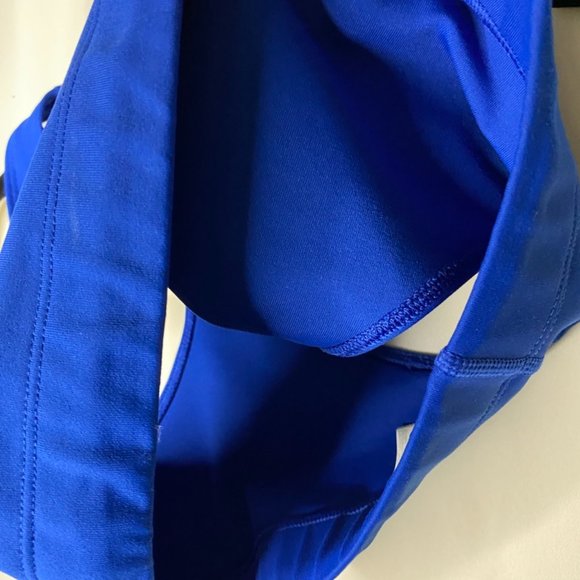 The North Face Vapor Wick Racer Back Sports Bra Blue Size Large - Picture 6 of 8